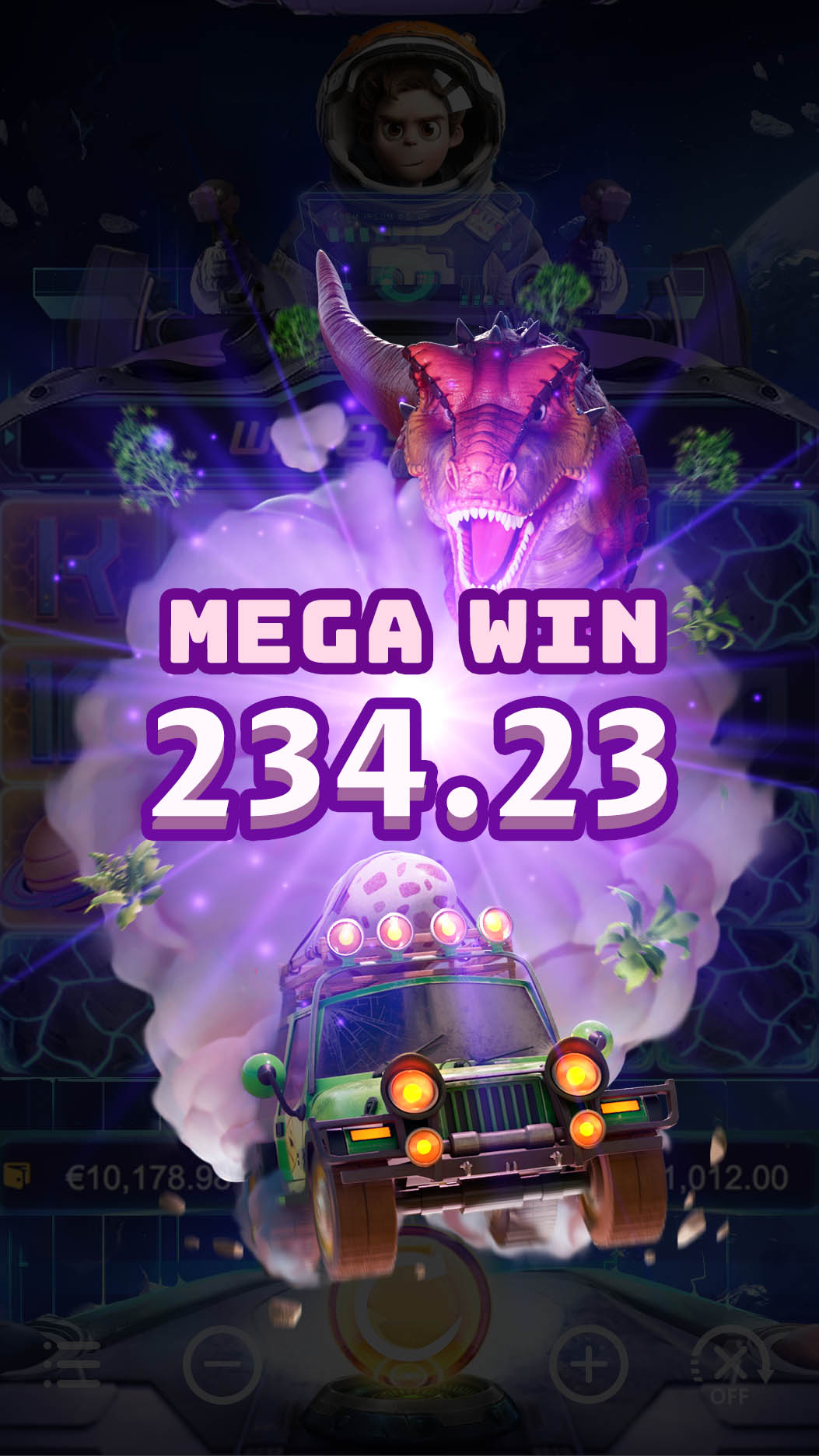 Mega Win Screen